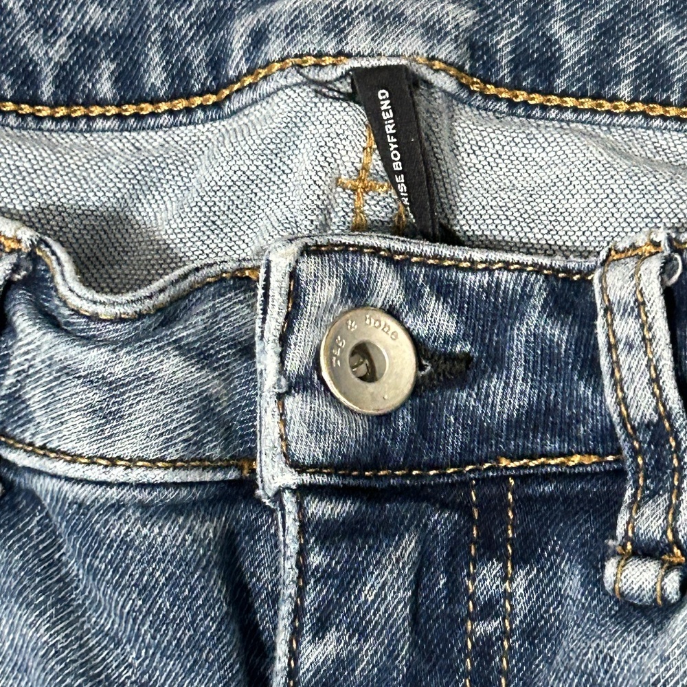 LIKE NEW! Women's Rag & Bone Nora Dre Low Rise Boyfriend Jeans - 25 - Picture 9 of 12